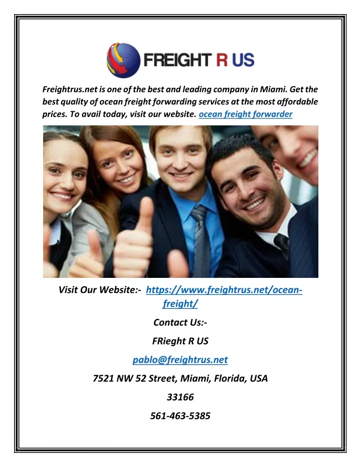 freightrus net is one of the best and leading