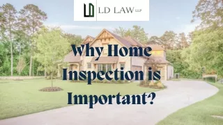Importance of Home Inspection-
