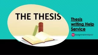 thesis writing help service
