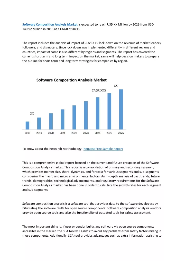 software composition analysis market is expected