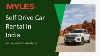 Self Drive Car Rental in India | Mylescars