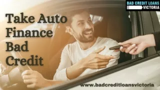 Instant loan By Auto Finance bad credit