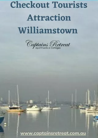 Checkout Tourist Attraction in Williamstown