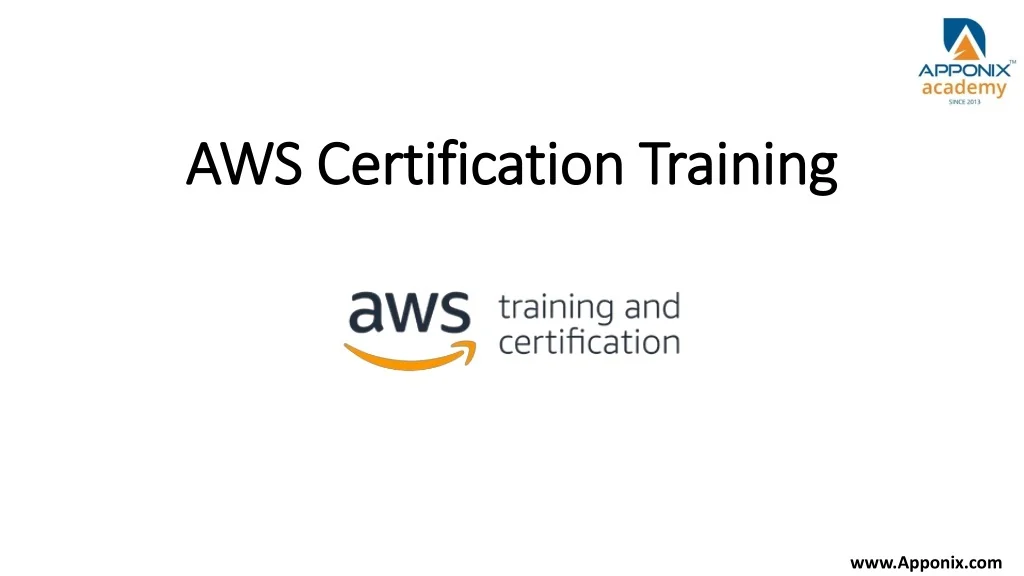 PPT - AWS Certification Training PowerPoint Presentation, free download ...