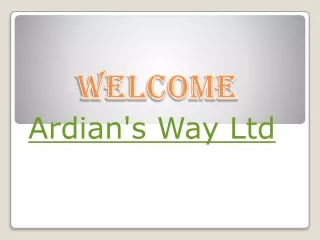 welcome