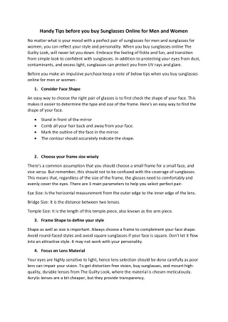 2. Tips to Buy Sunglasses Online for Men and Women-converted
