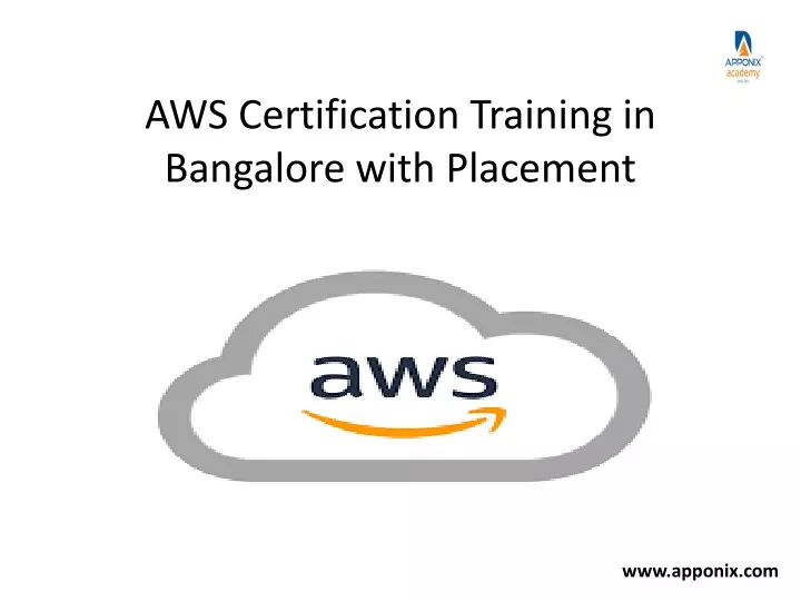 aws certification training in bangalore with placement