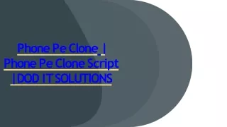 p hon e p e clone p hon e p e clon e script do d i t so l utions