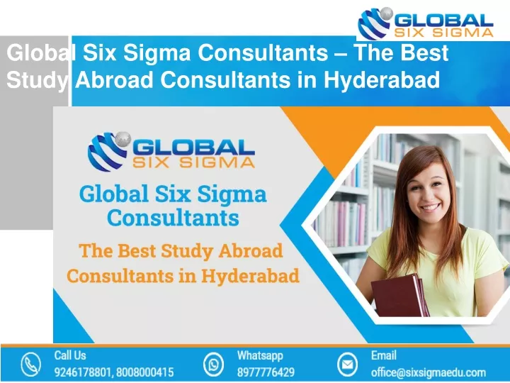 global six sigma consultants the best study