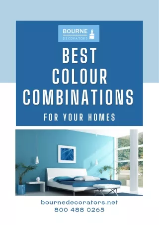 Best Colour Combinations for your Homes