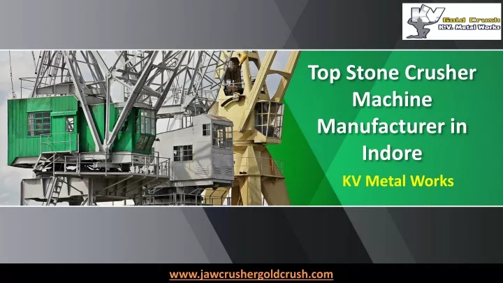 top stone crusher machine manufacturer in indore
