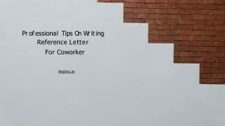 Professional Tips On Writing Reference Letter For Coworker (2)