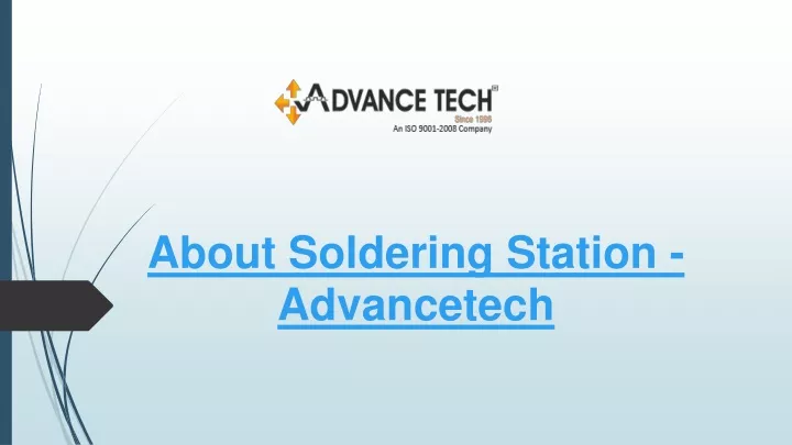 about soldering station advancetech