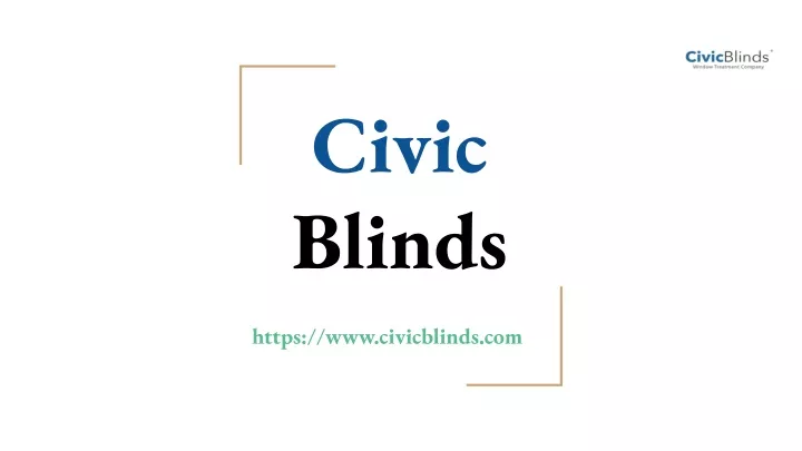 civic blinds