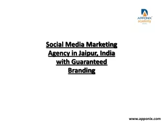 Social media Marketing company in jaipur