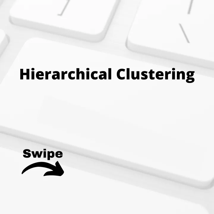 hierarchical clustering