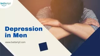 What is depression in men?
