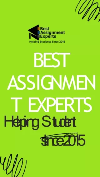 best a ss i g nm e nt experts
