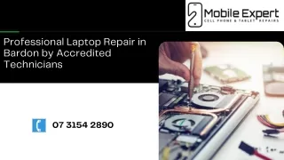Professional Laptop & Computer Repair in Bardon by Accredited Technicians