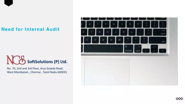 need for internal audit