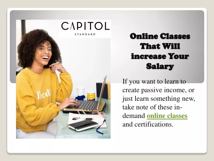 online classes that will increase your salary