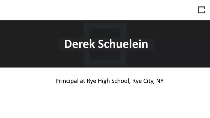 derek schuelein