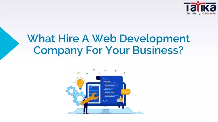 what hire a web development company for your business