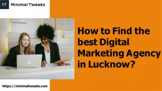 How to find the best digital marketing agency in Lucknow