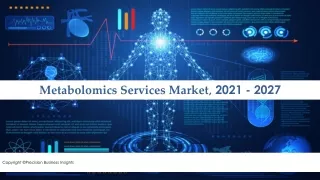 metabolomics services market 2021 2027