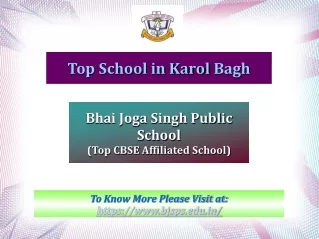 Top School in Karol Bagh