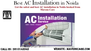 best ac installation in noida