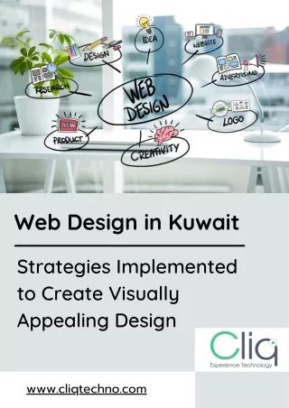Web Design in Kuwait –Strategies Implemented to Create Visually Appealing Design