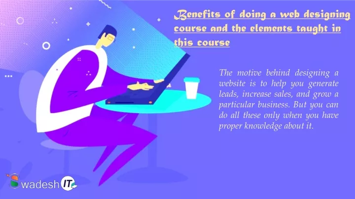 benefits of doing a web designing course