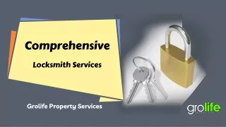 Get Comprehensive Locksmith Services in Brisbane - Grolife