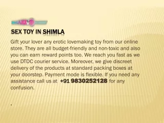 Fun Toys In Shimla