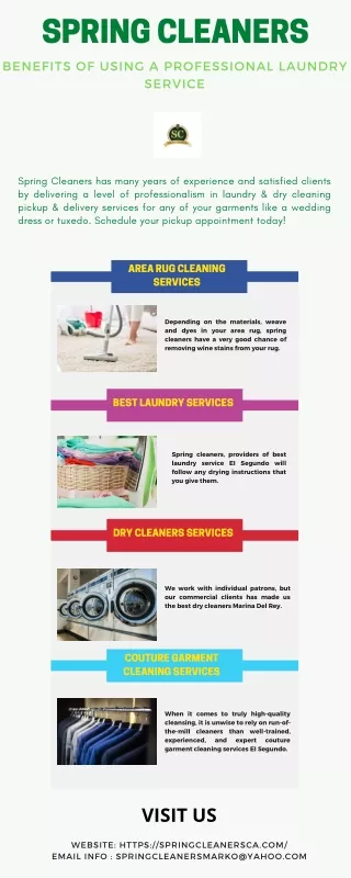 Best Dry Cleaners Services in Marina Del Rey