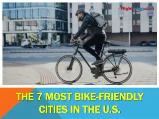 7 Most Bike-Friendly Cities in the U.S.