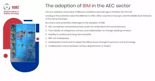 the adoption of bim in the aec sector