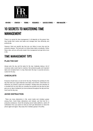 hr news