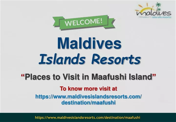 maldives islands resorts