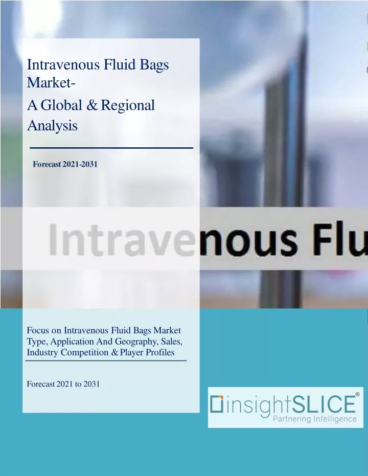intravenous fluid bags market