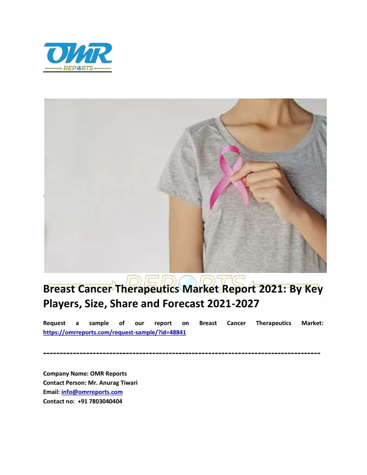 breast cancer therapeutics market report 2021