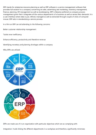 erp stands for enterprise resource planning