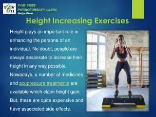 height increasing exercises