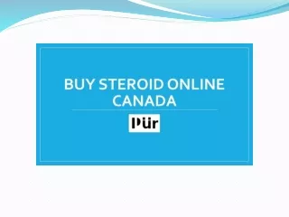 Steroids for Sale in Canada