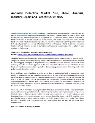 anomaly detection market size share analysis