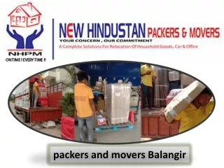 Packers and Movers Balangir