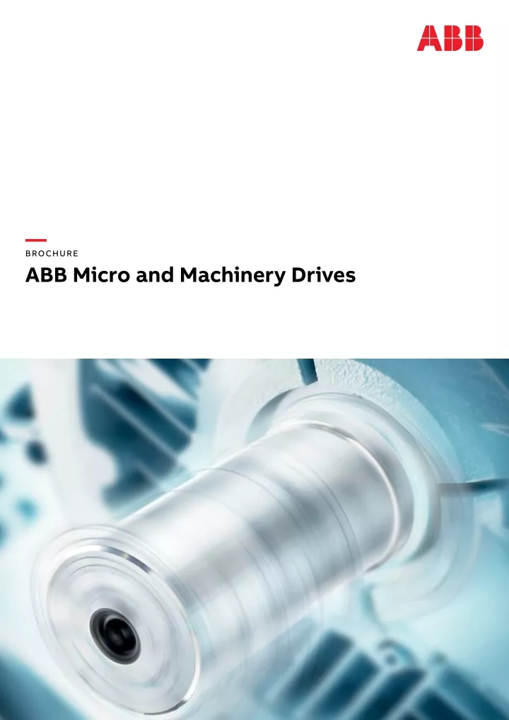 brochure abb micro and machinery drives