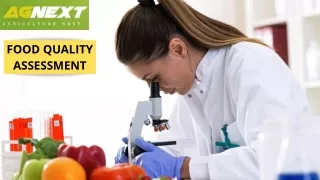 food quality assessment