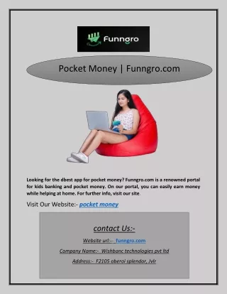 Pocket Money | Funngro.com